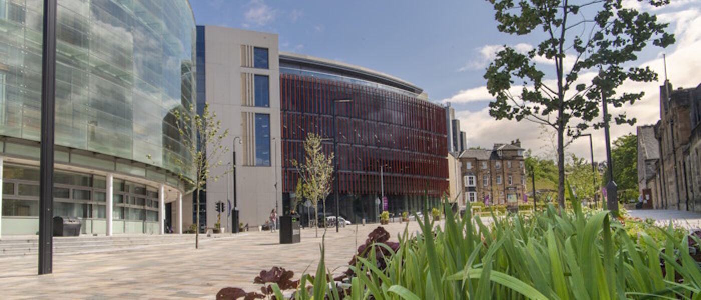 The James McCune Smith Building from the Wolfson
