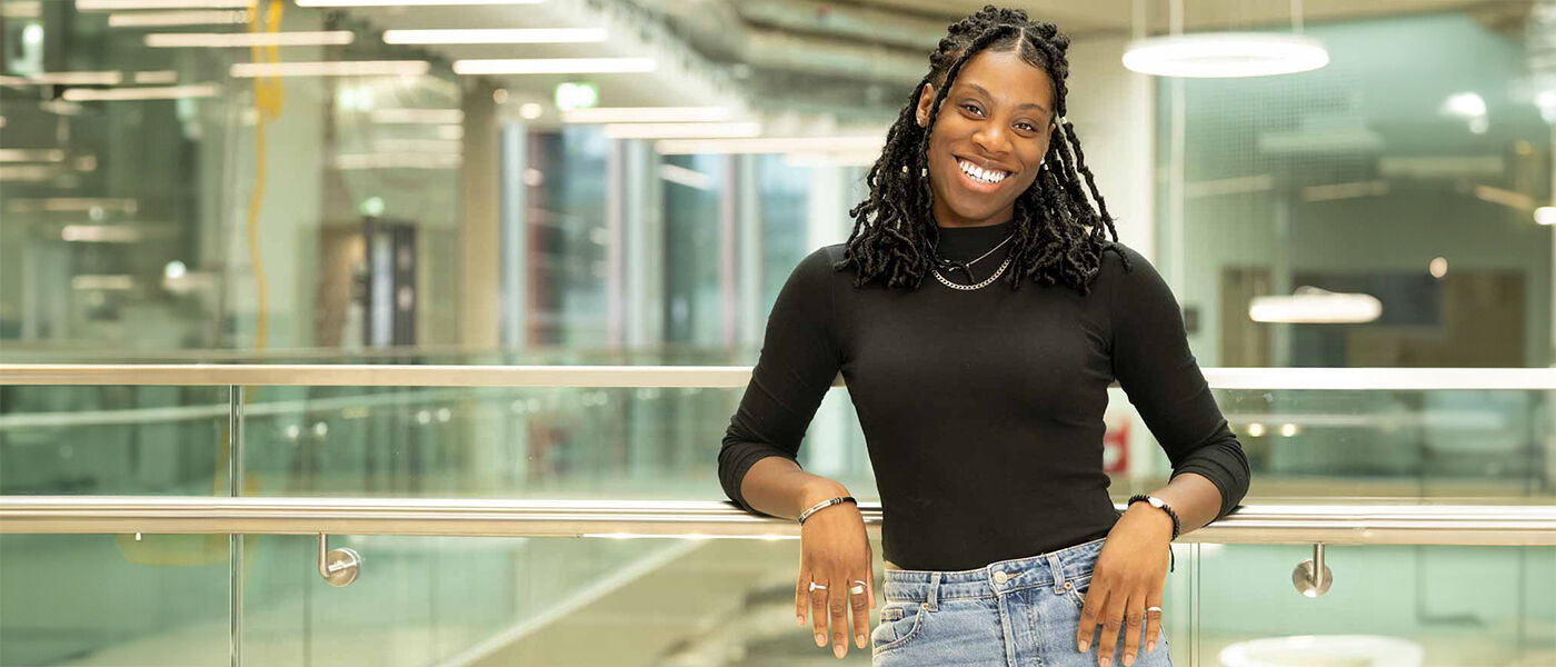 A student in the ARC