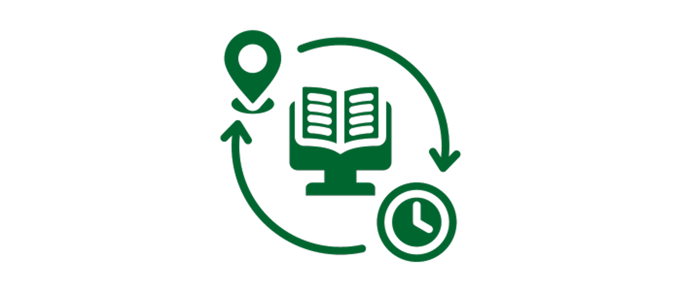 Flexible learning icon