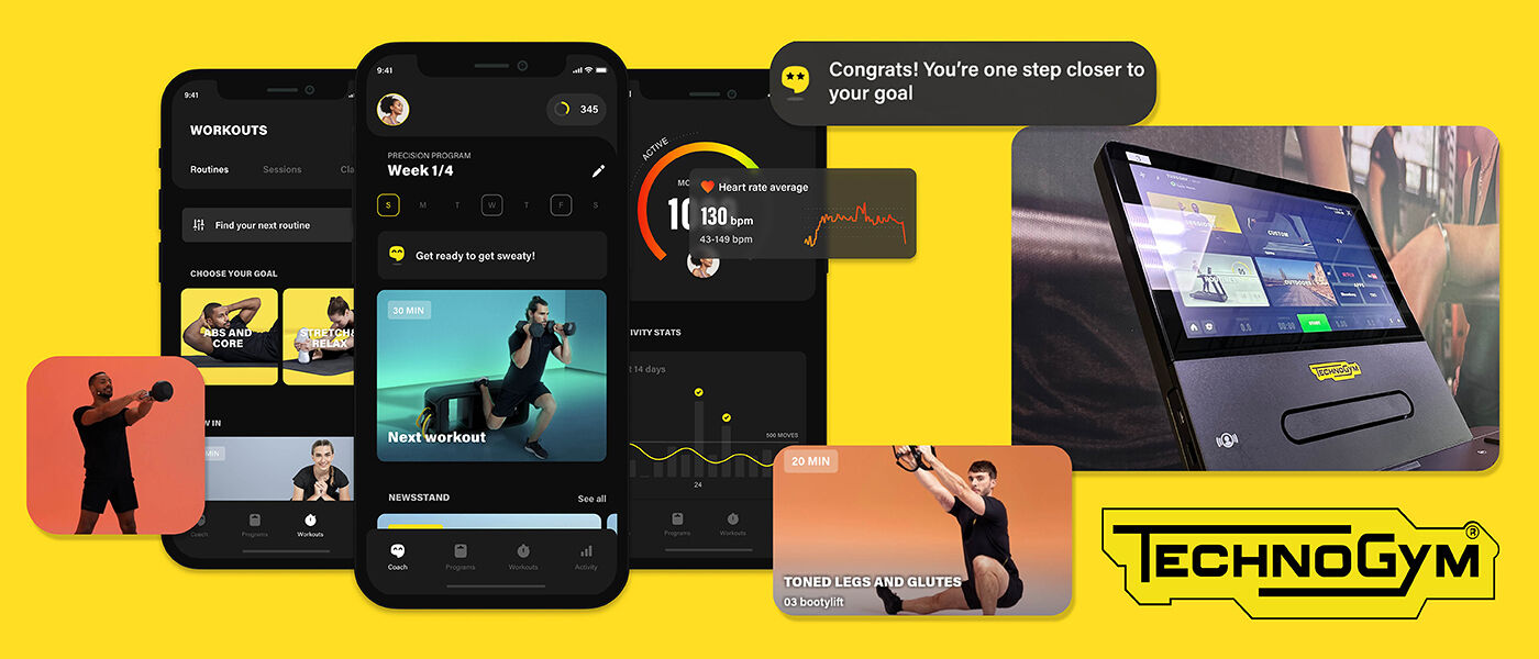 Download the Technogym App
