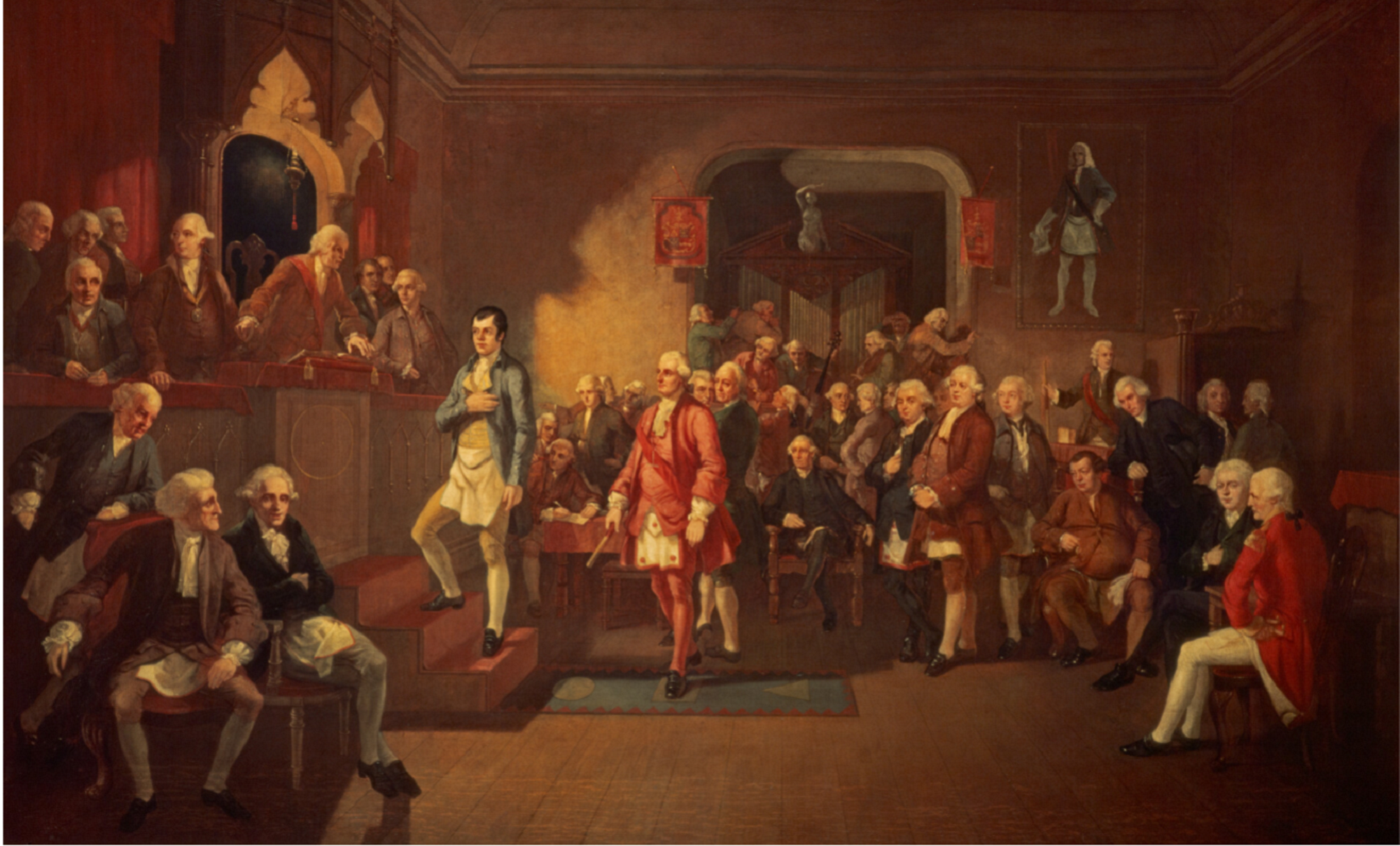 The Inauguration of Robert Burns as Poet Laureate of the Lodge 1846