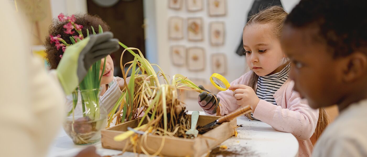children in nursery school