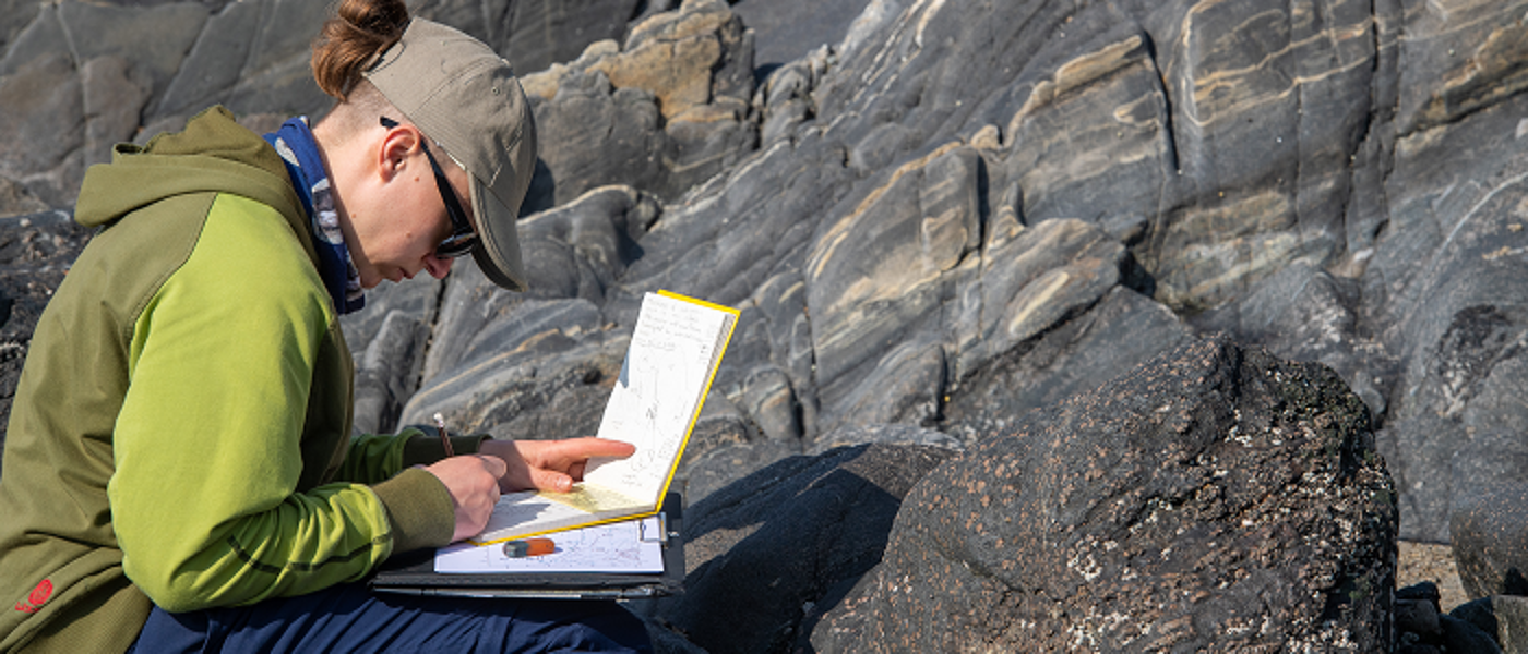 Field trip researcher Isle of Mull