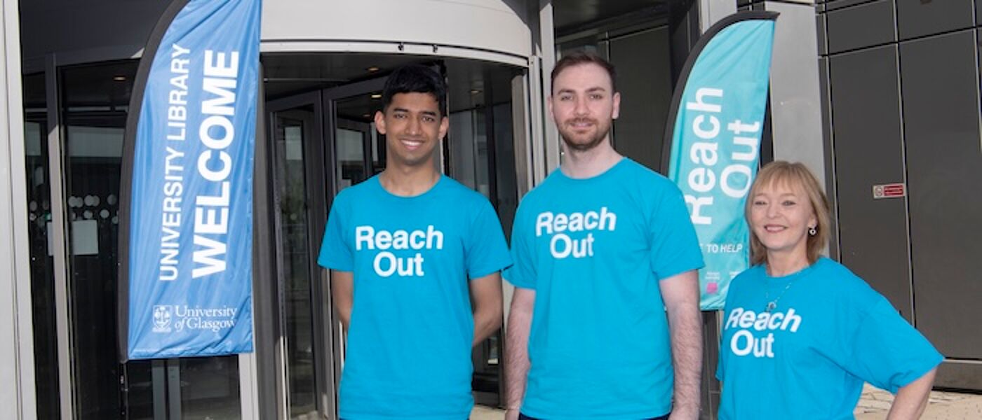 Reach out staff outside the library
