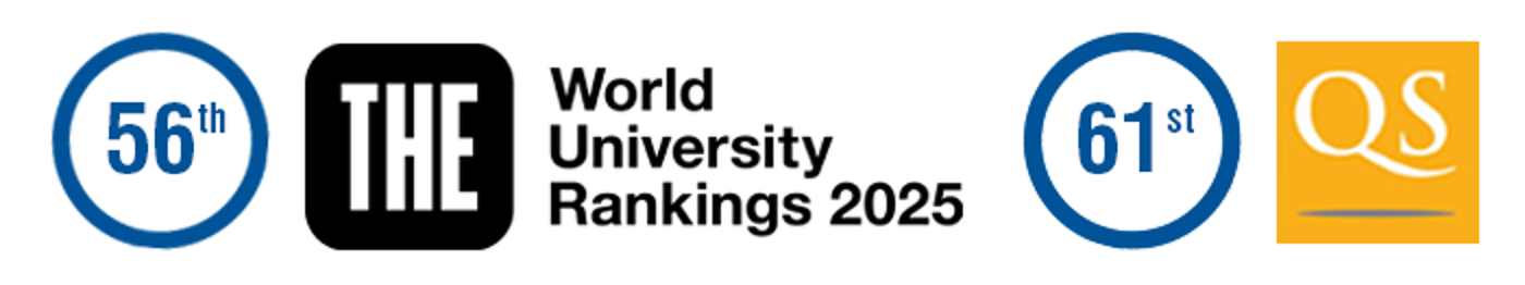 56th in the Times Higher World Subject Rankings, 61st in the QS World Subject Rankings