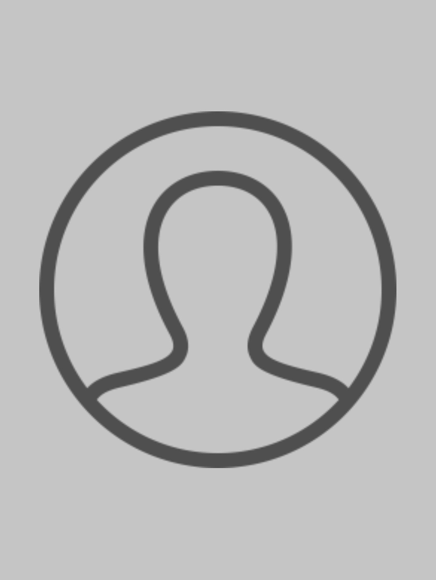 Placeholder graphic for someone with no headshot photo