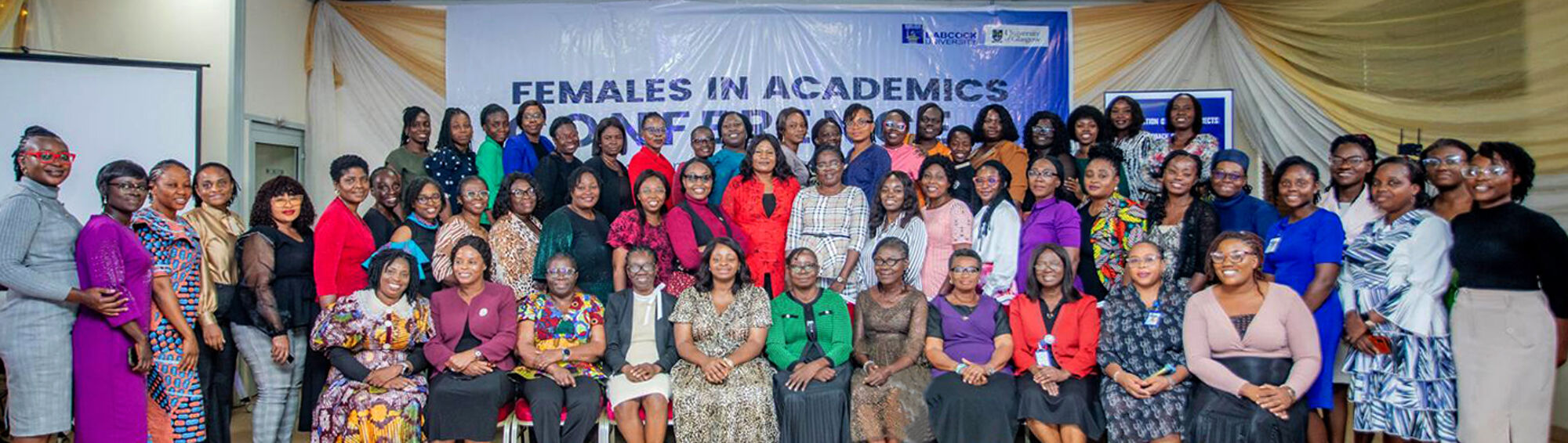 Females in academia conference participants