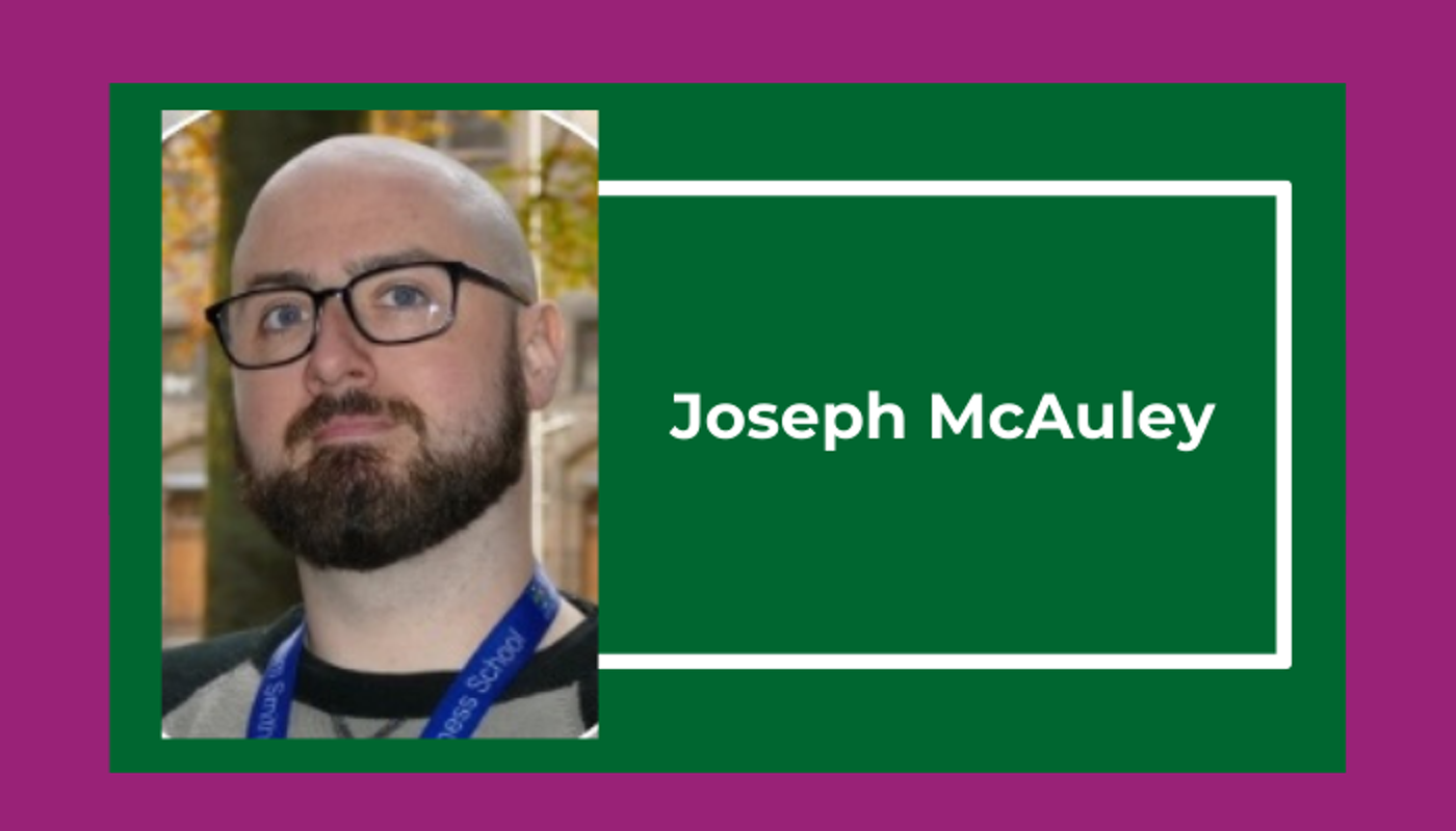 Joseph McAuley SME profile