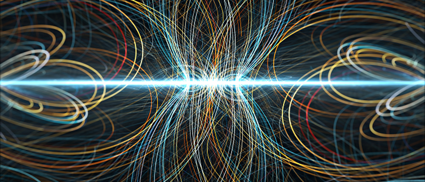 illustration of quantum mechanics waves