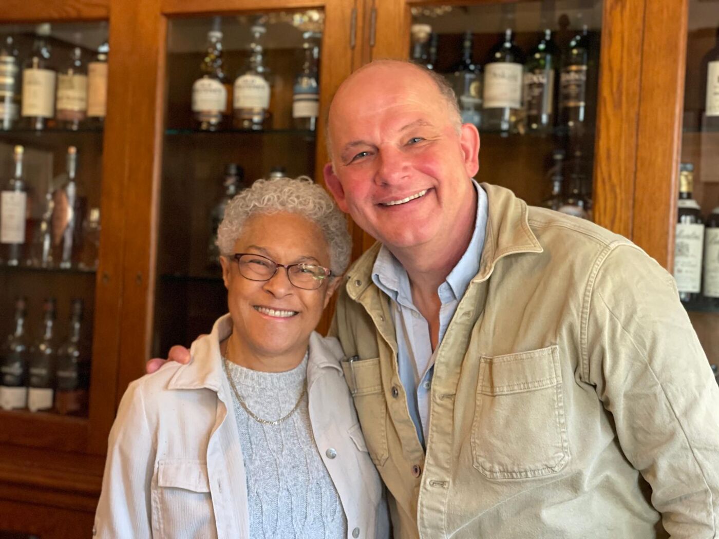 Prof Patricia Hill Collins and Prof Les Back