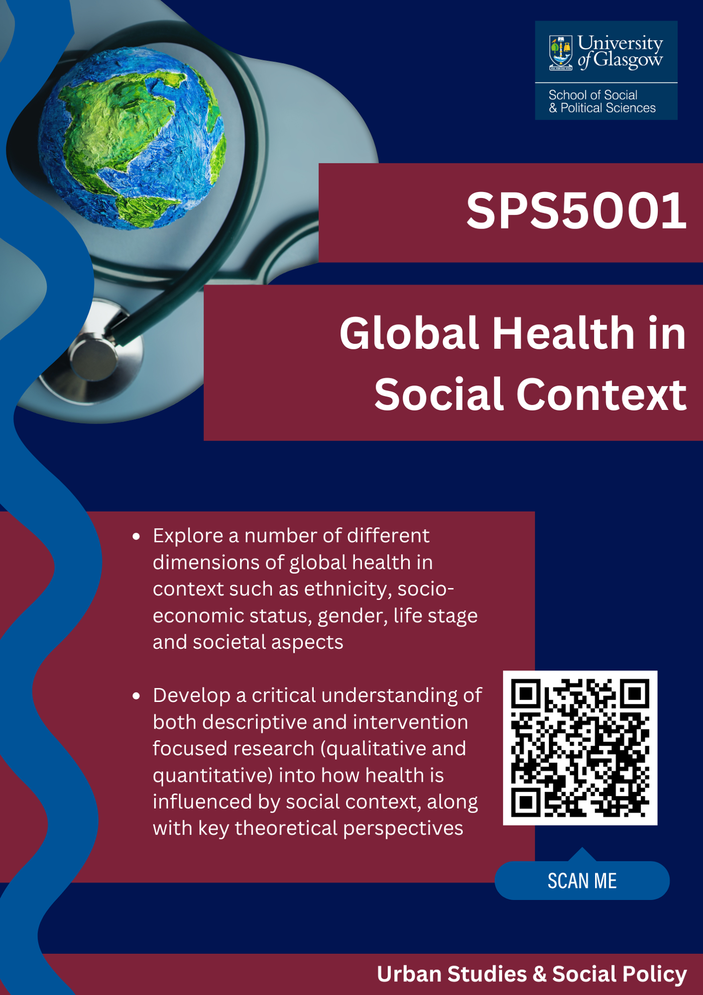 Course description for Global Health in Social Context