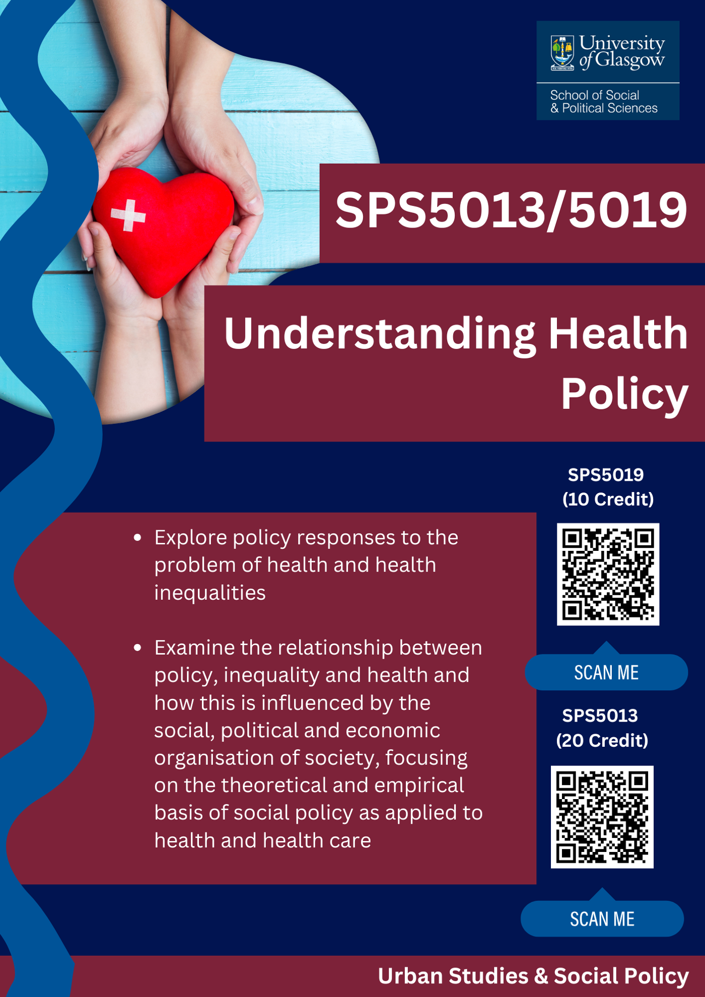 Course description for Understanding Health Policy