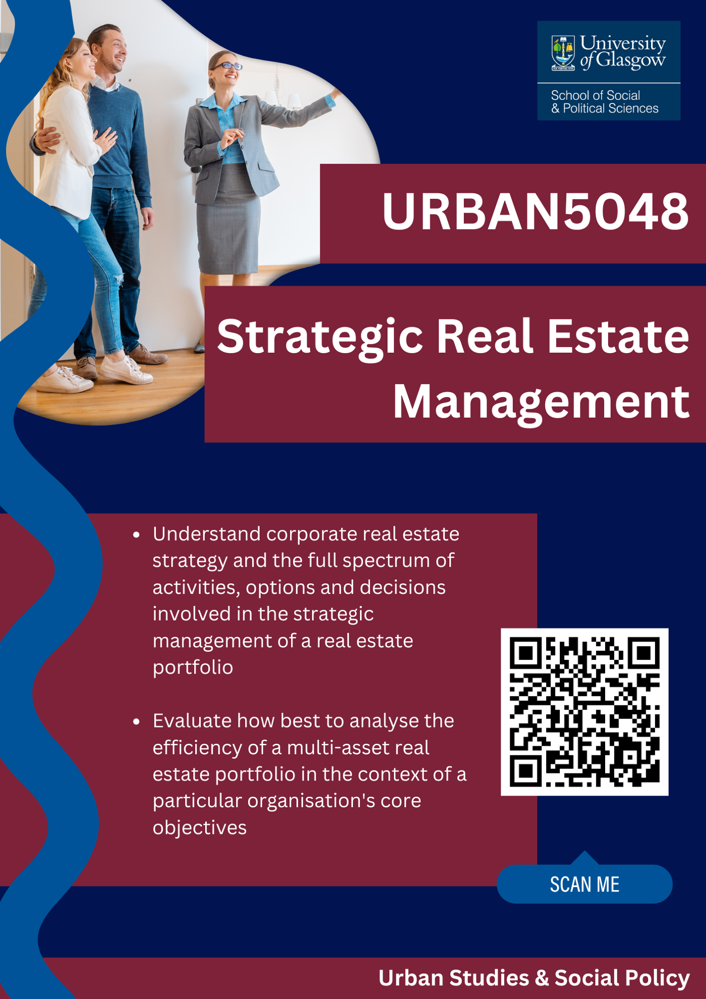 Course description for Strategic Real Estate Management