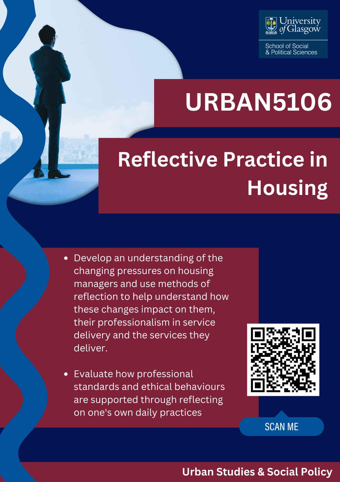 Course description for Reflective Practice in Housing