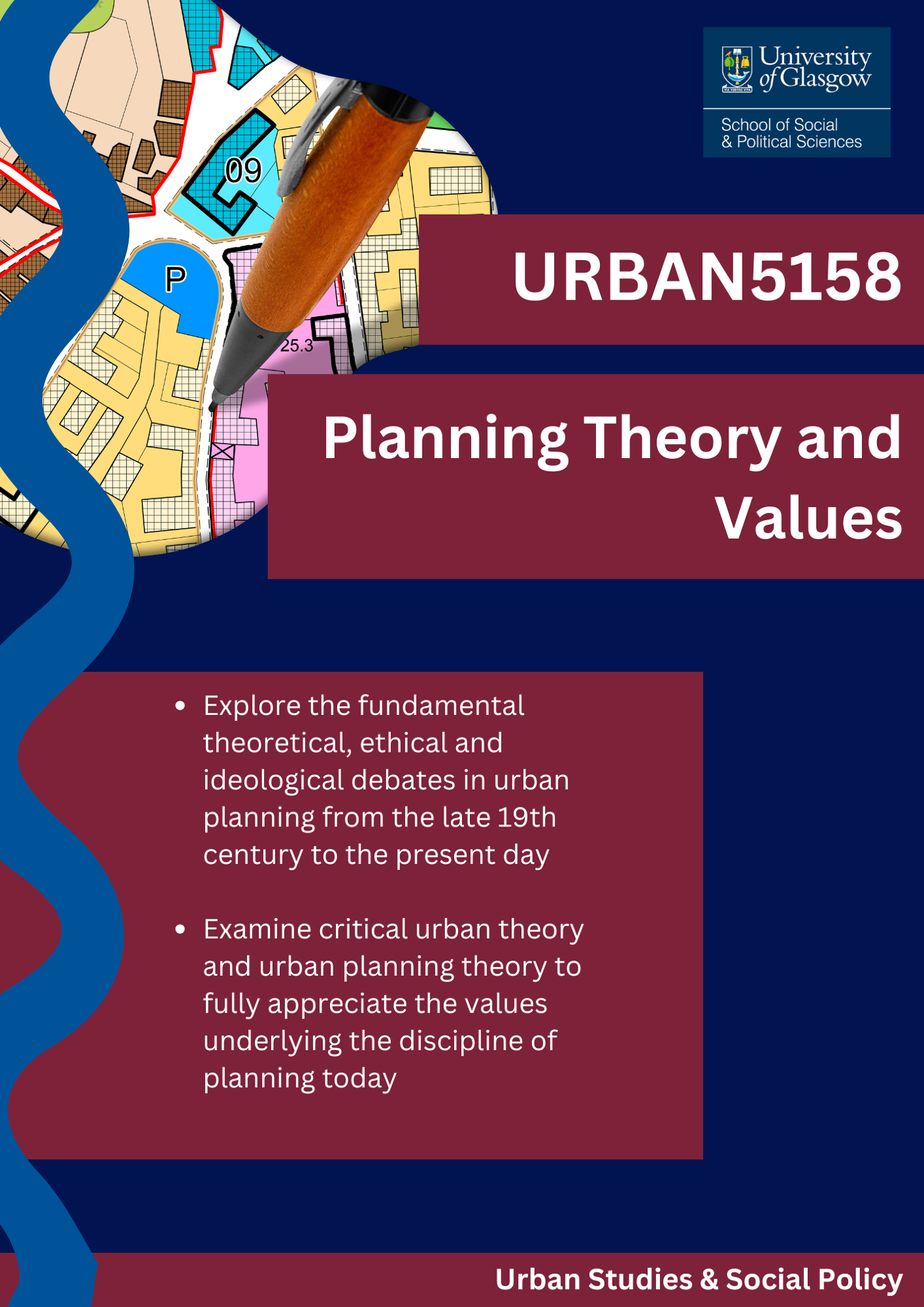 Course description for Planning Theory & Values
