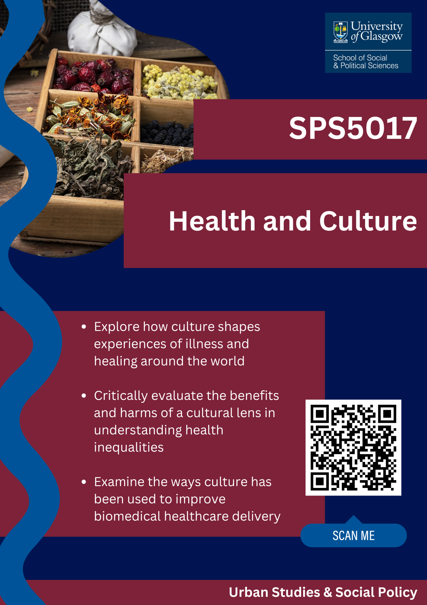 Course description for Health & Culture