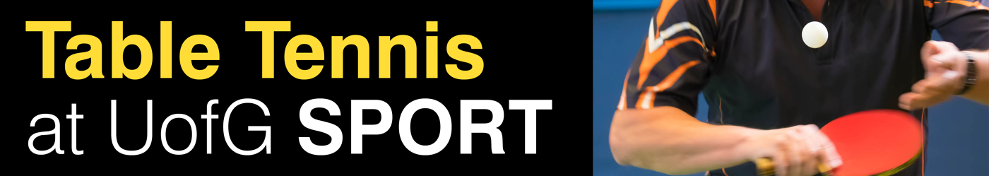 Table Tennis at UofG Sport