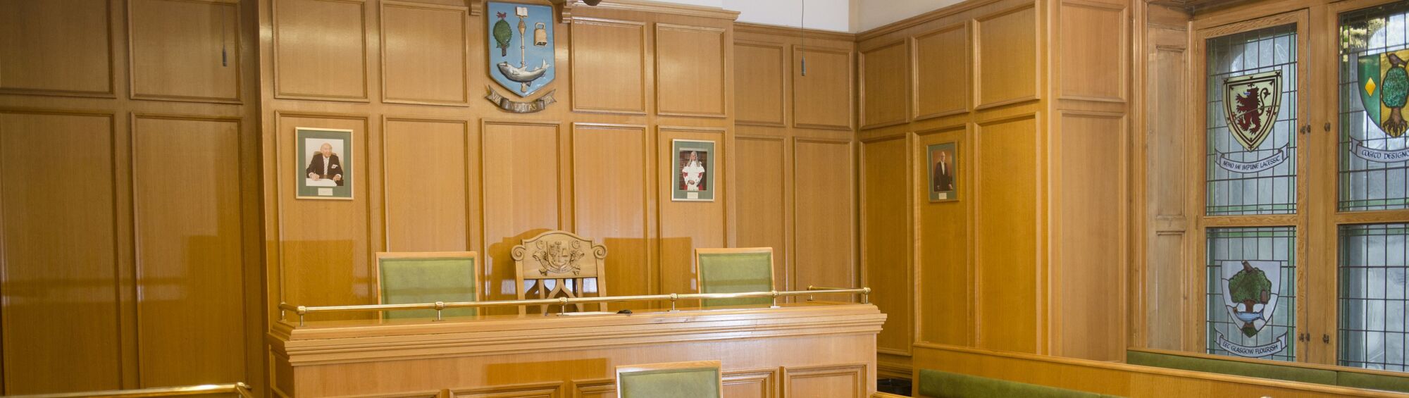 Mooting courtroom