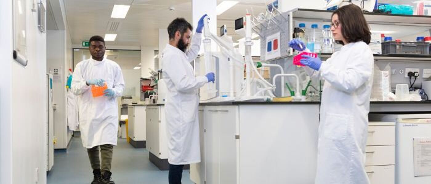 Research at the Wolfson Wohl cancer research lab