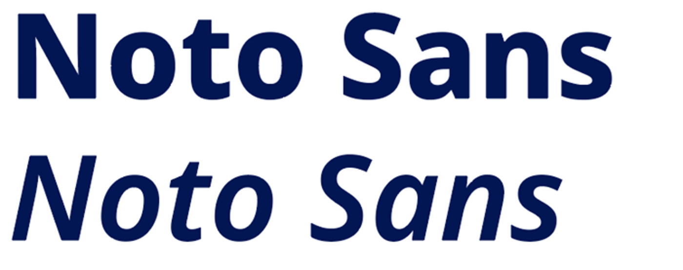 type noto sans extra bold
