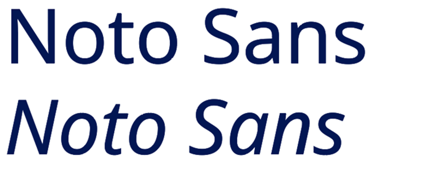 type noto sans regular