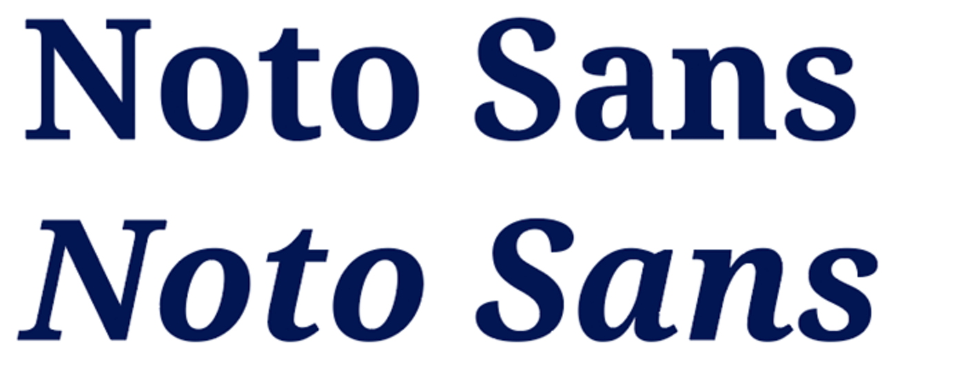 type noto serif bold