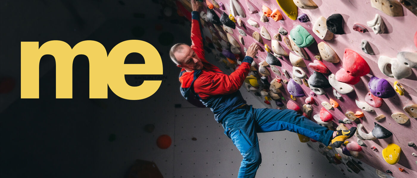 Dave MacLeod bouldering