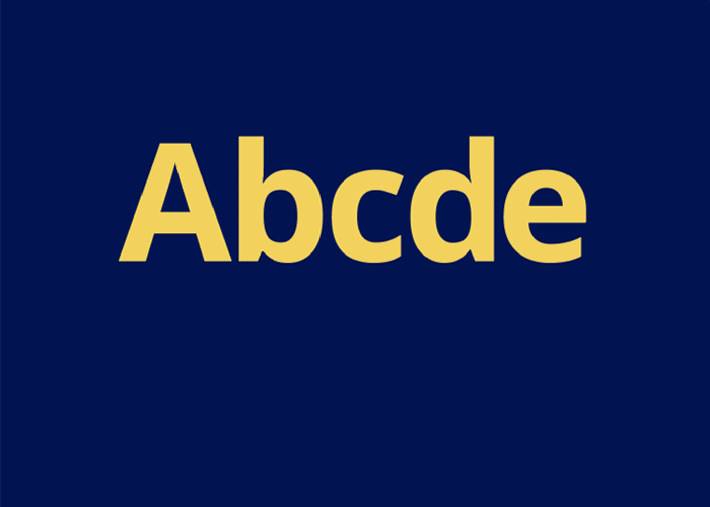 text light yellow on university blue