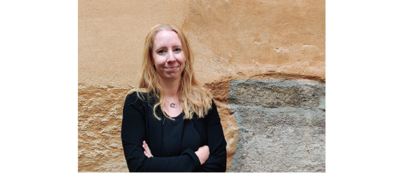 Virve Marionneau, smiling at camera