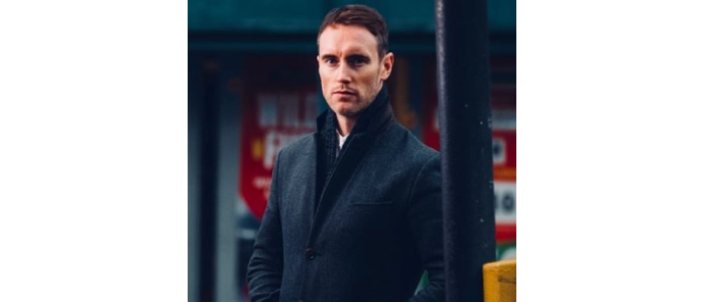 Darragh McGee, smiling at camera