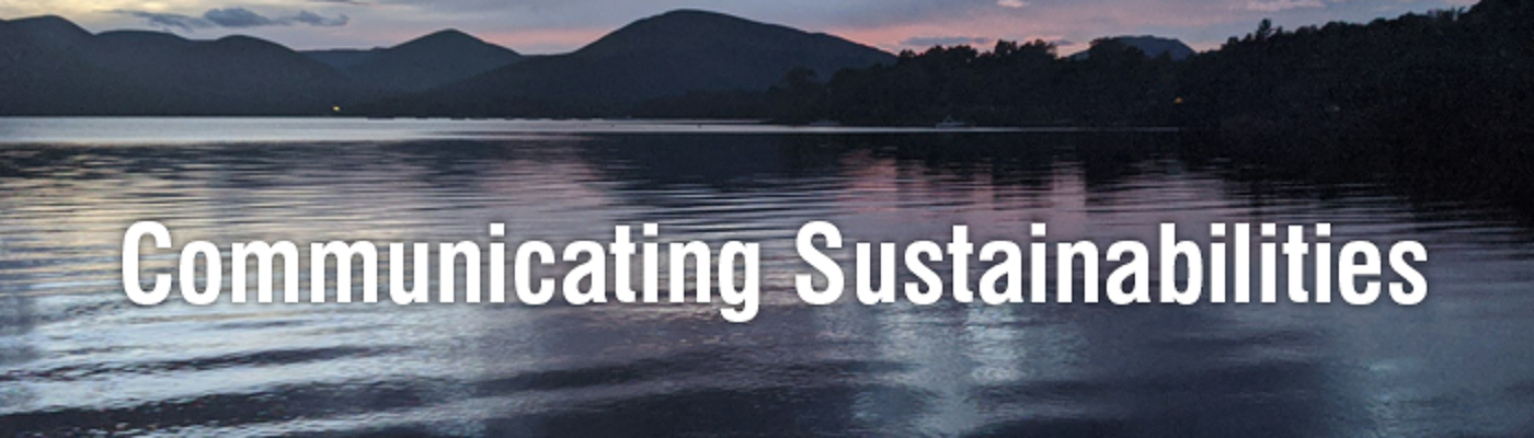 Communicating Sustainabilities