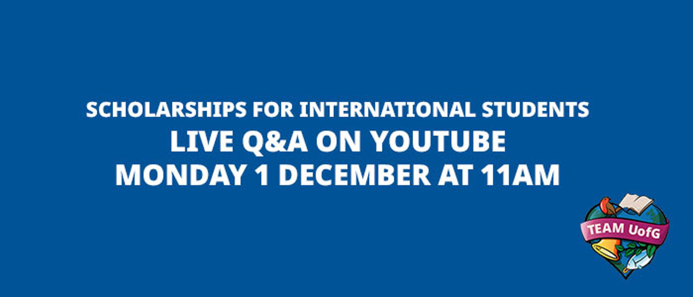scholarships for international students Q&A 1st December 11am