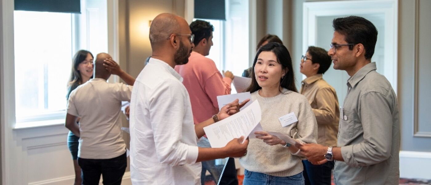 Students during collaboration activity at ESSAM 2025