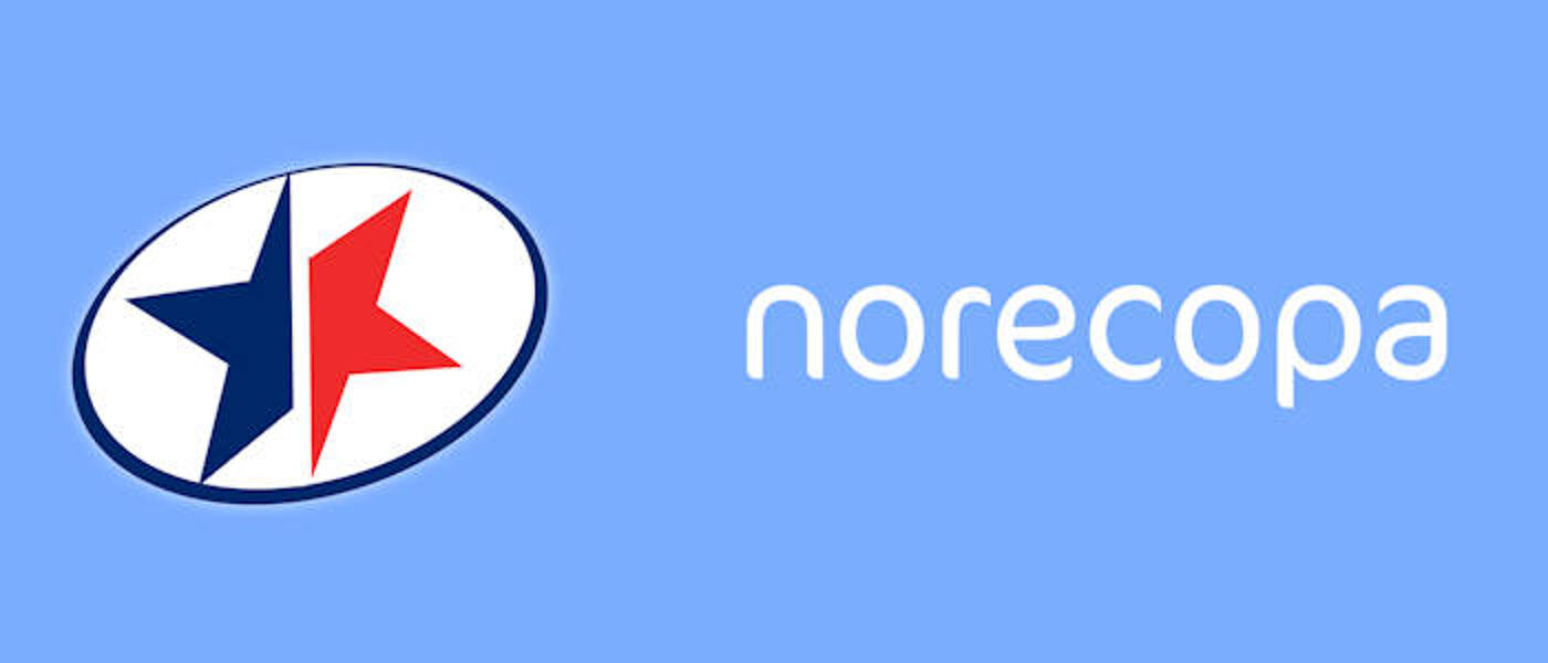 Logo of Norecopa.no, has the word 
