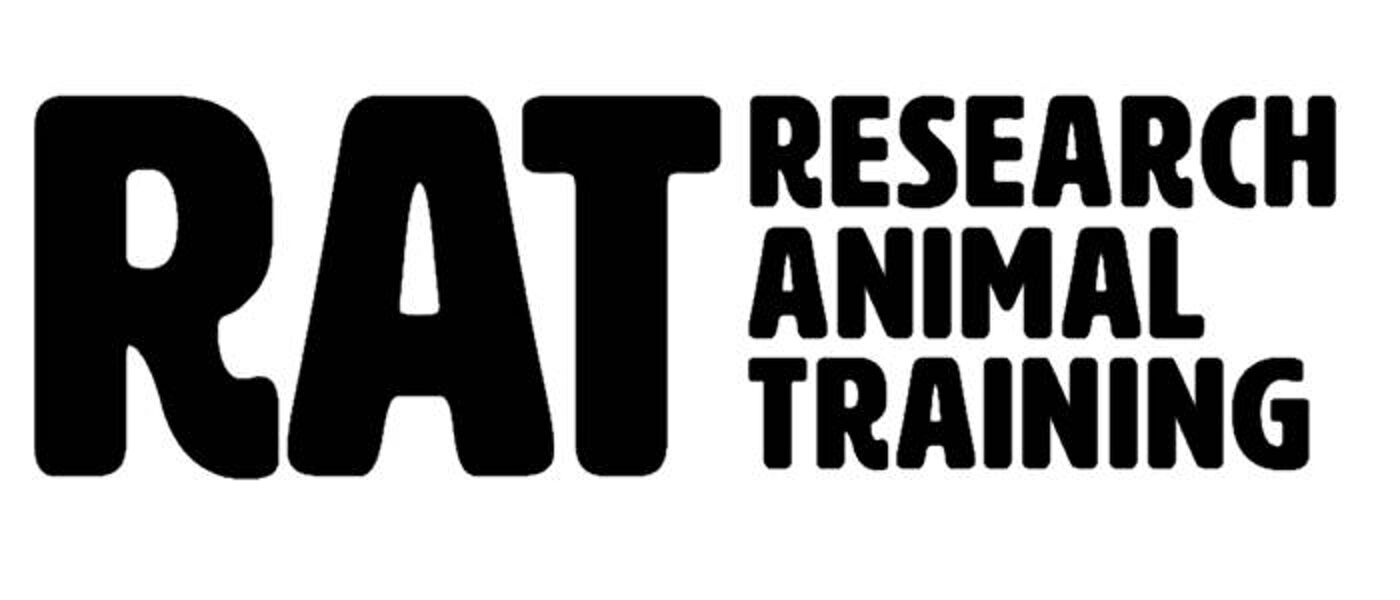Logo for RAT, has the words 