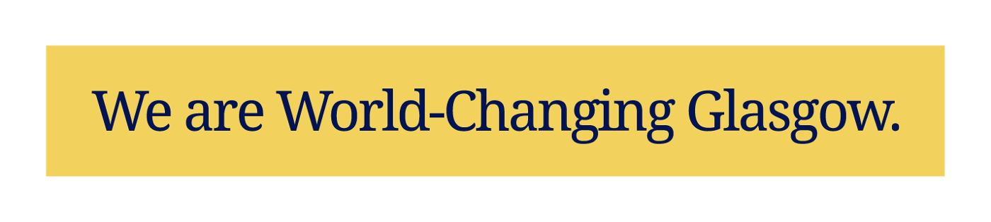brand message linear on light yellow