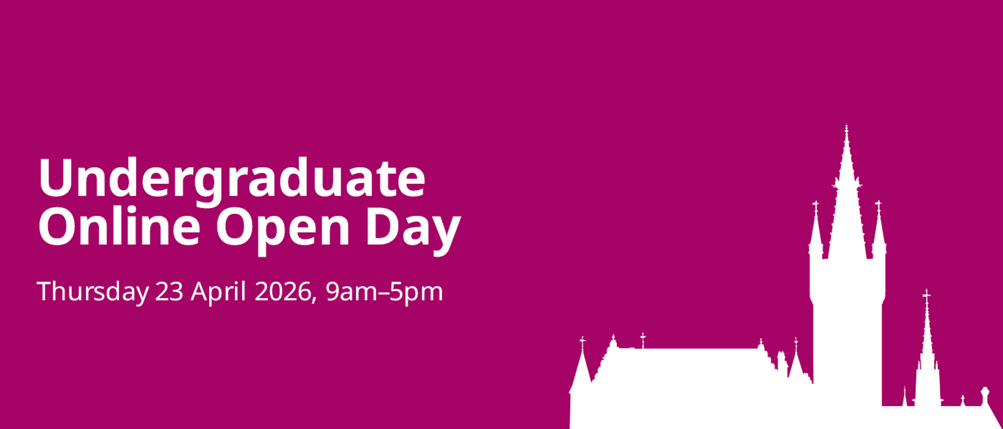 University of Glasgow - Explore - Visit us - Undergraduate events ...