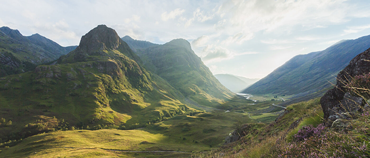 Natural scene in Scotland