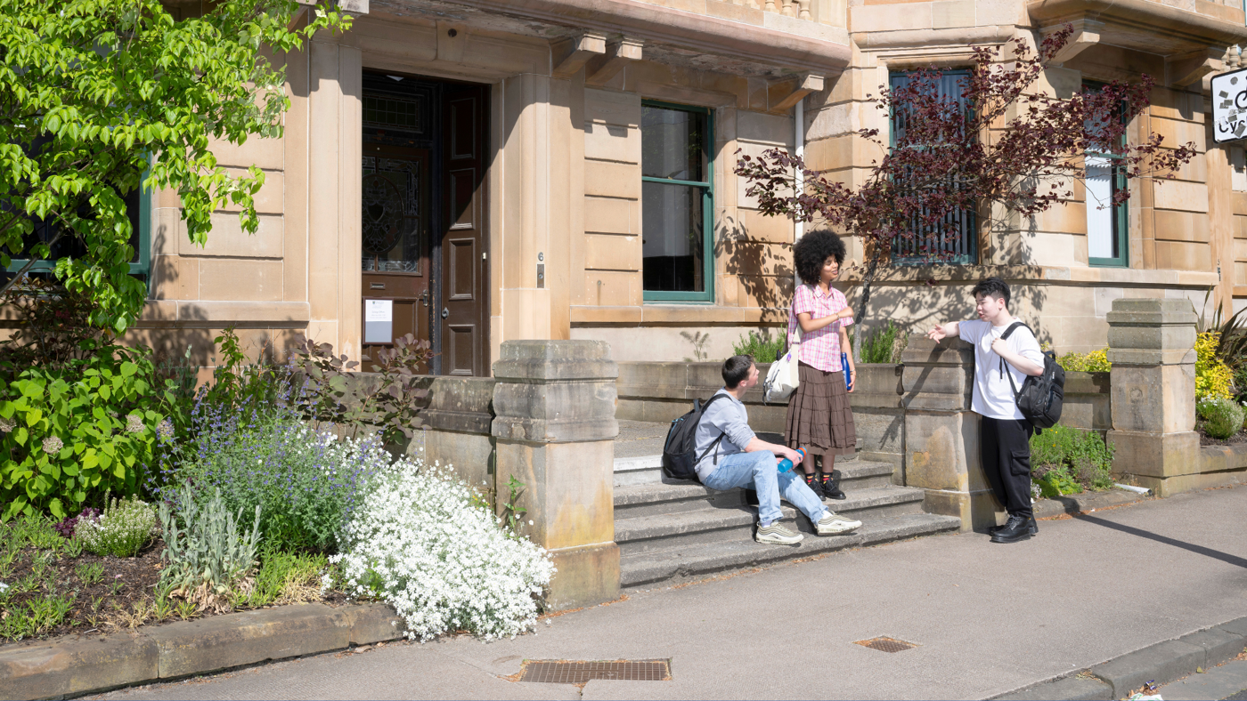 Students Chatting
