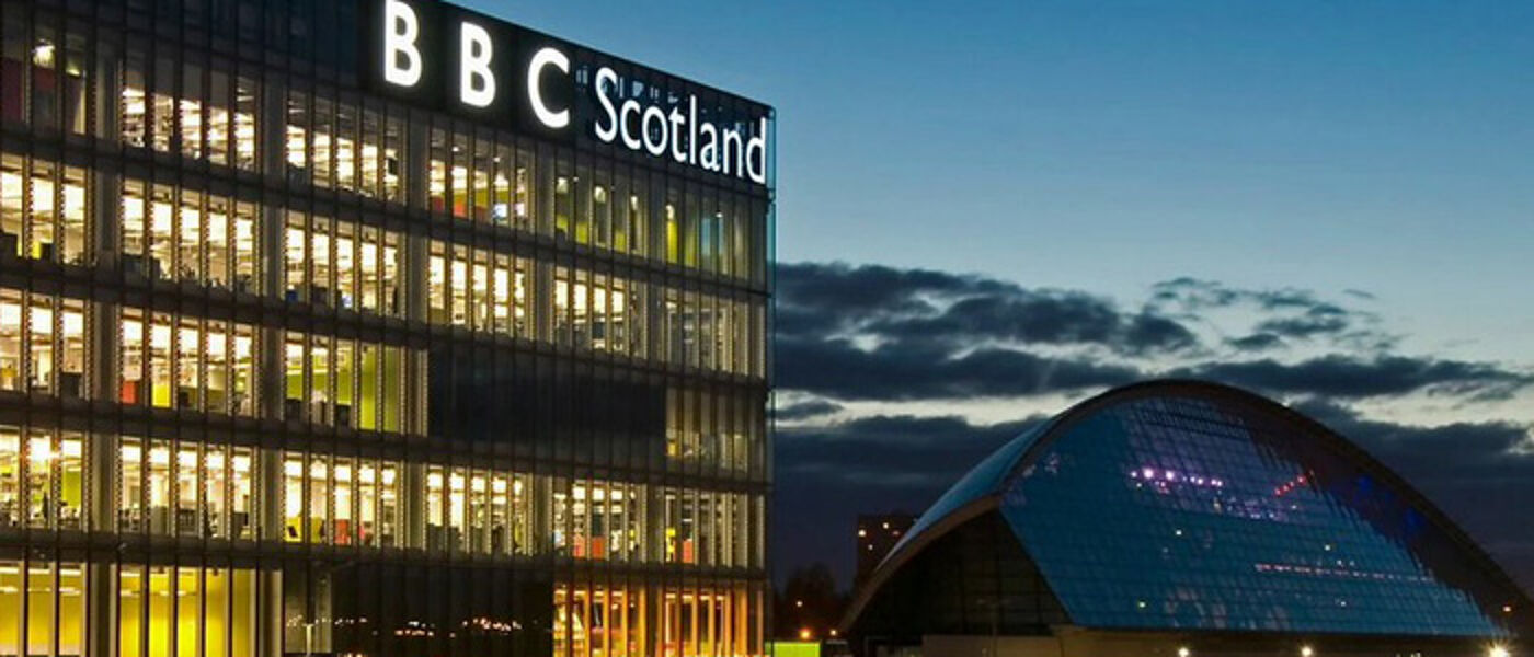 BBC Scotland Headquarters Building in Glasgow