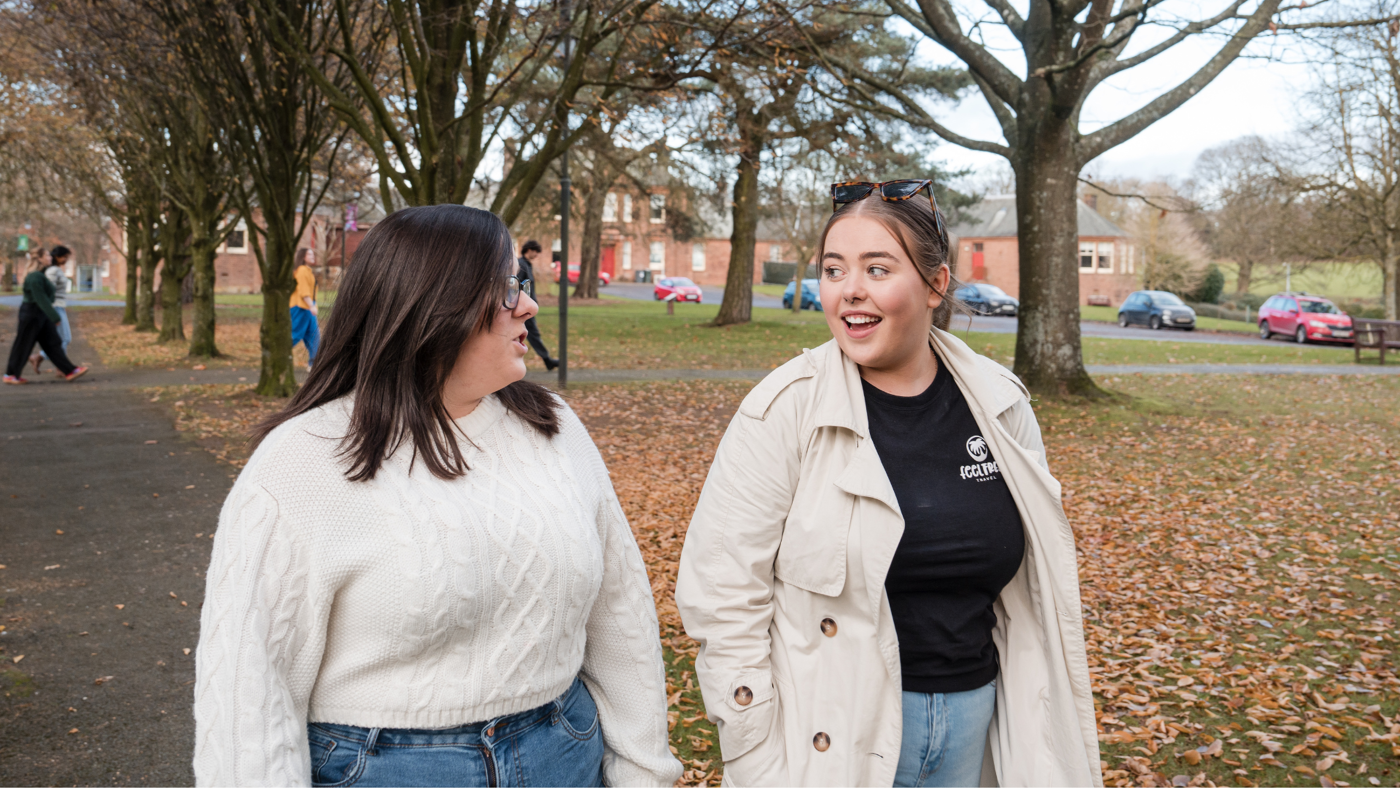 Students chatting
