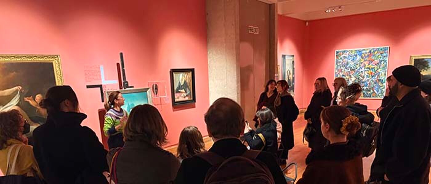 Image of public event at Hunterian Art Gallery