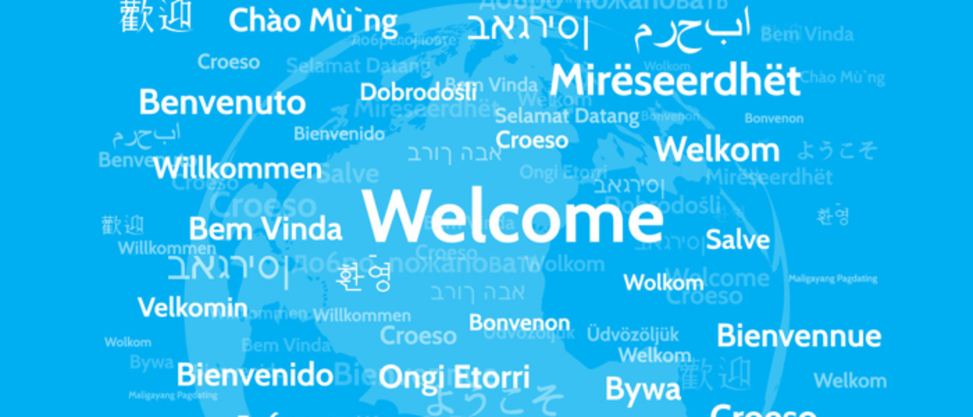 Welcome in different languages