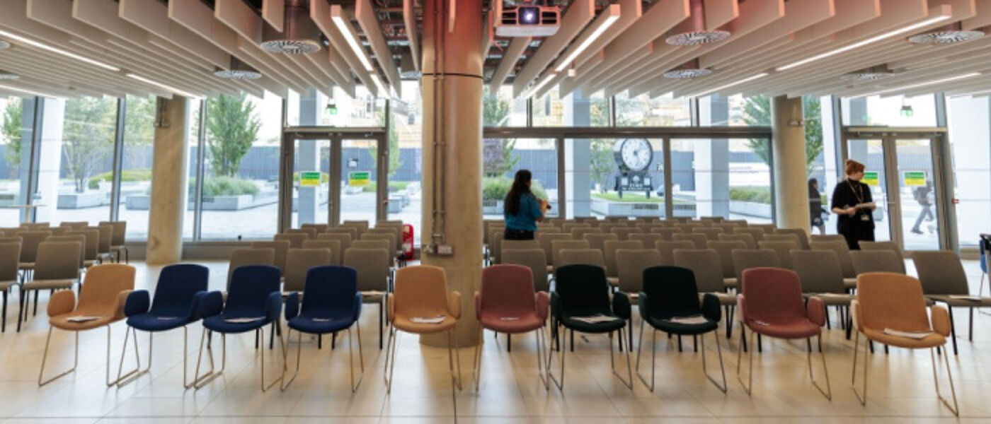 ARC atrium with seating