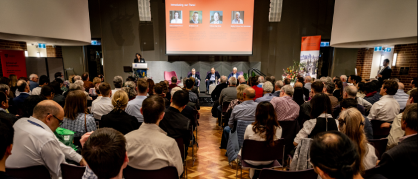 Wealth of Nations University of Sydney conference photo of the back of the audience