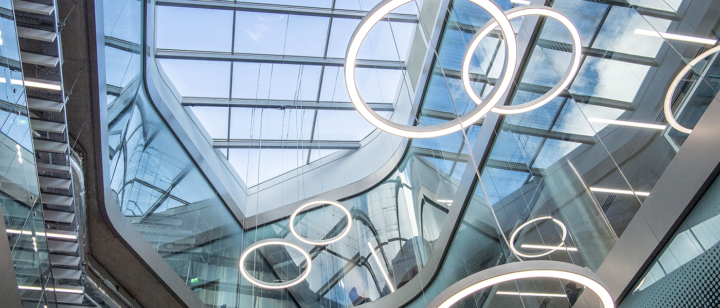 interior of the Advanced Research Centre, University of Glasgow