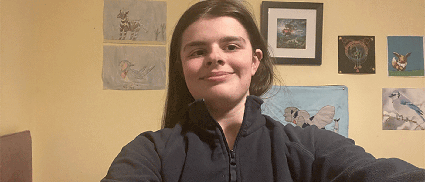 Dumfries First Year Student Natalie