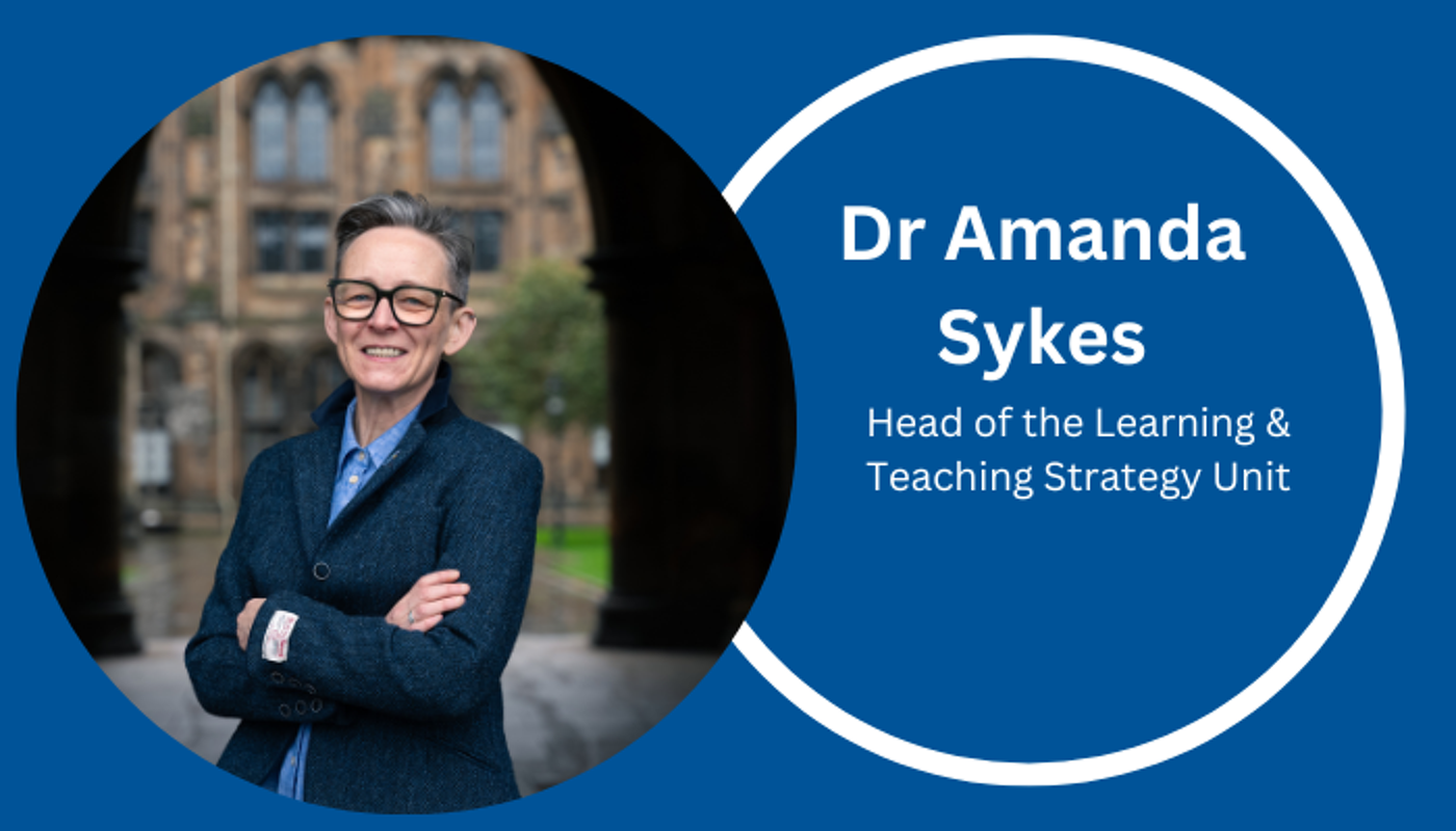 Headshot of Amanda Sykes, Head of the Learning & Teaching Strategy Unit