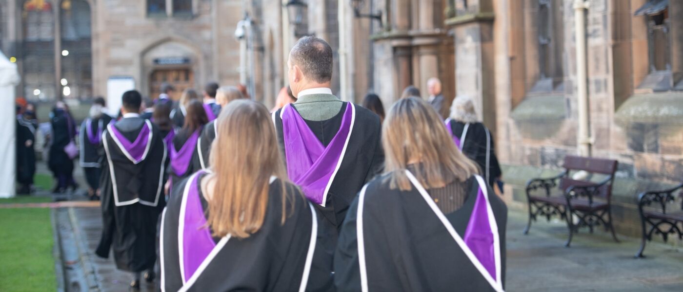 Graduation at University of Glasgow