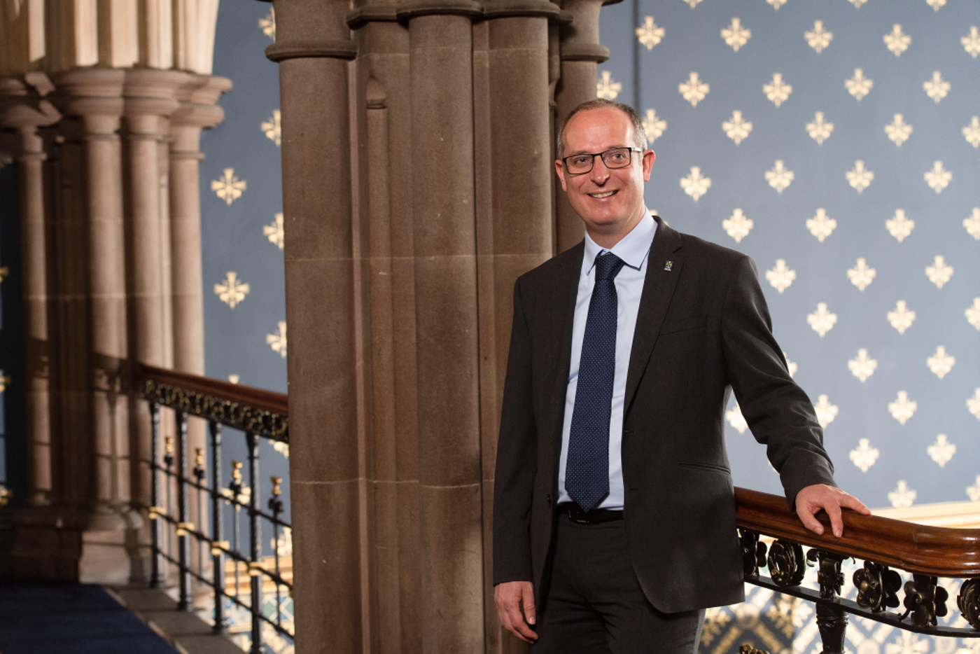 Gregor Caldow in Staircase